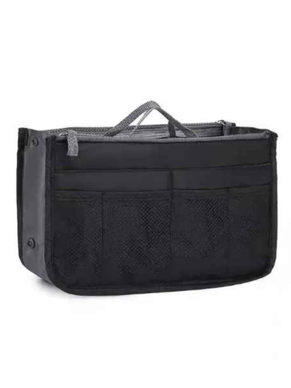 Handbag Organizer Insert/ Divider/Purse Tote Black /Cosmetics & Much More - NWT - Picture 2 of 10